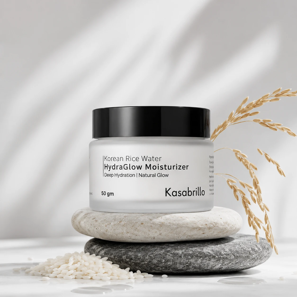 Korean Rice Water HydraGlow Moisturizer — Korean & Japanese skincare by Kasabrillo India